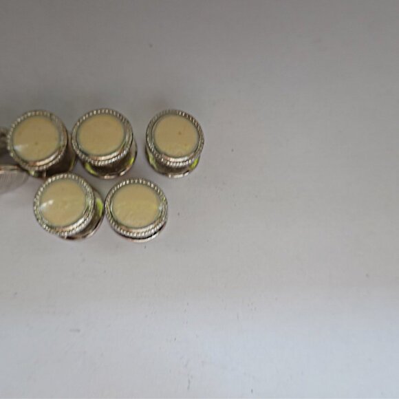 Tuxedo Studs Set of 6 Studs Enamel NEW - Picture 2 of 2